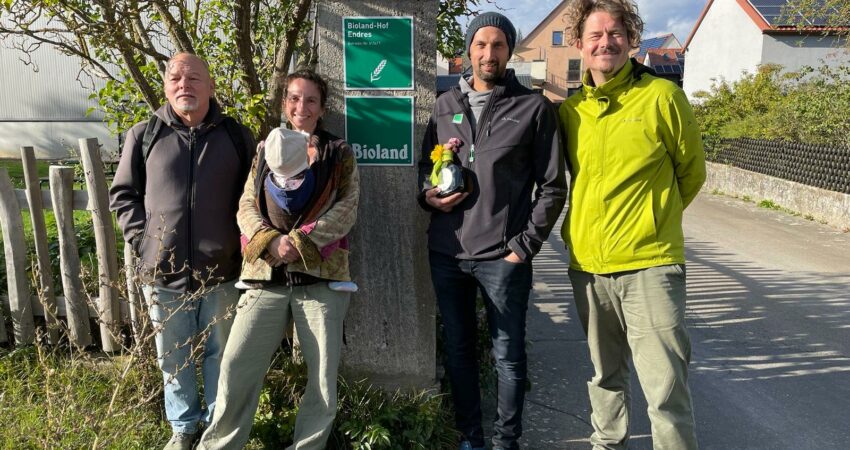 zu Besuch bei Benedikt Endres in Gützingen